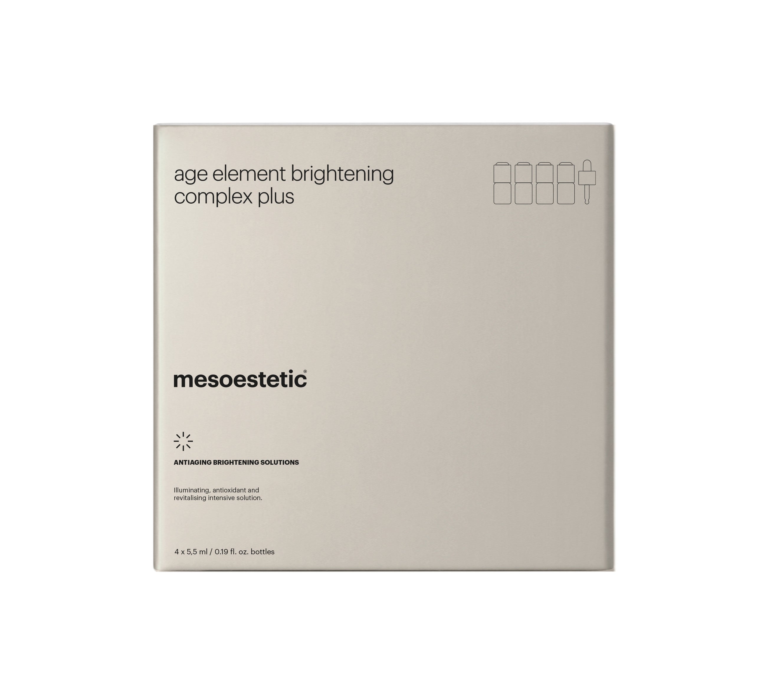 Mesoestetic - Age Element Brightening Complex Plus 4x 10ml
