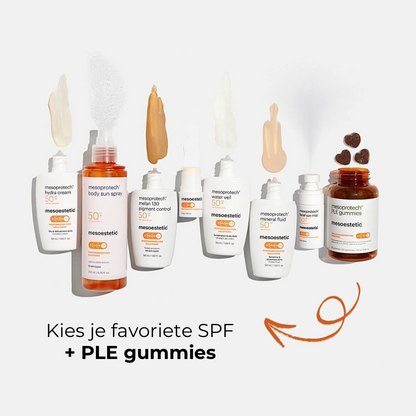 PLE gummies + SPF naar keuze